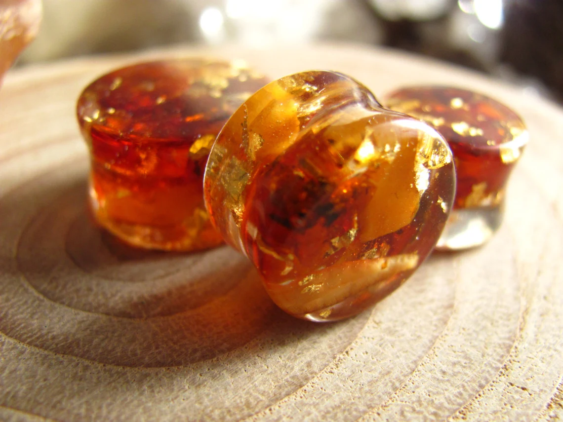 fantastic orange amber ear plugs