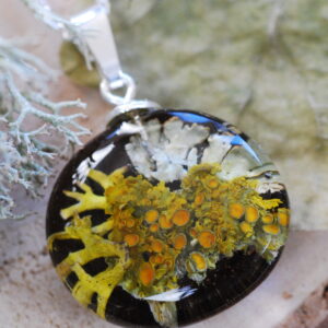 close up of magical forest necklace
