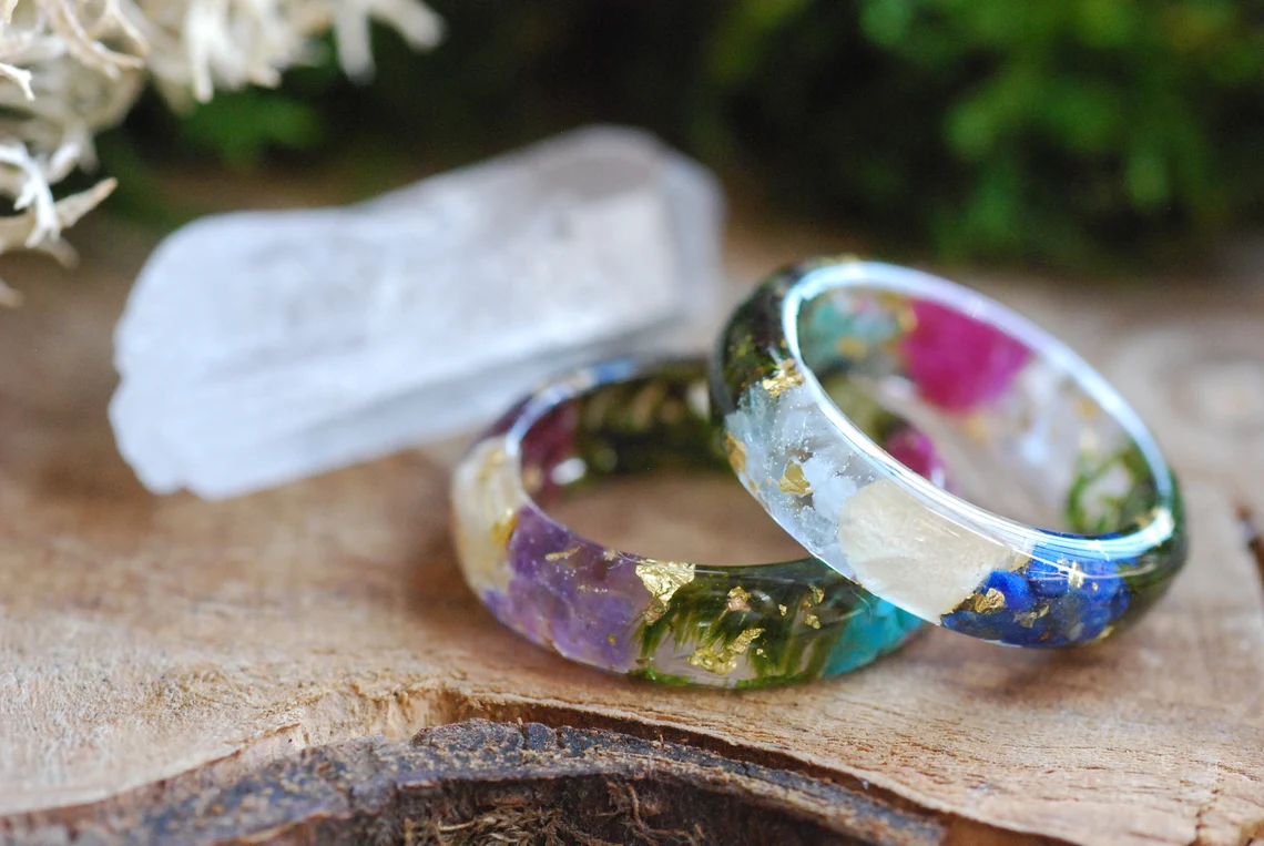 birthstone ring with personalised gemstones