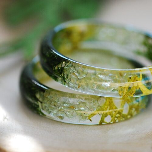 peridot forest ring