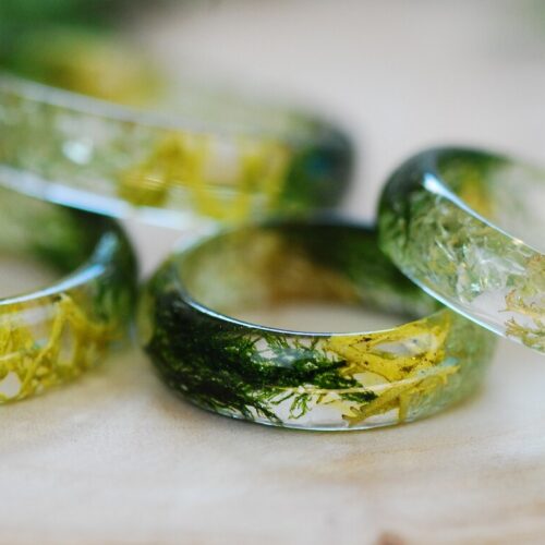 nature lover green ring