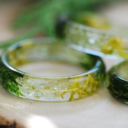 moss and stones ring