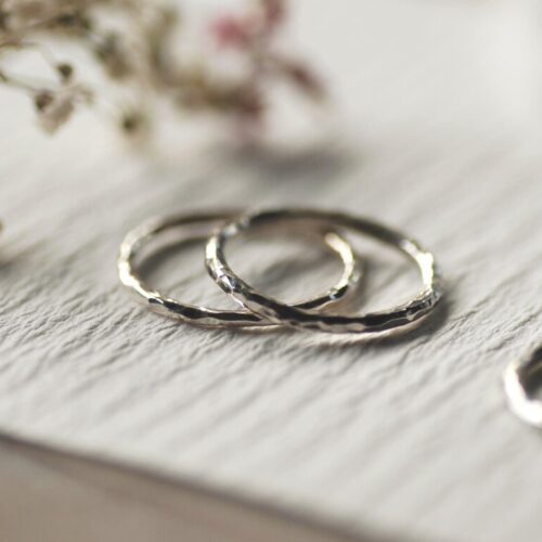 homely rustic 925 silver ring