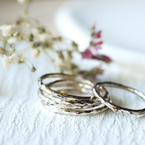 vintage style sterling silver ring