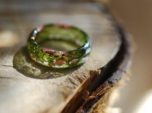 all natural ring from forest