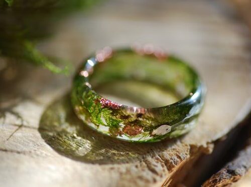 green moss fairy forest ring