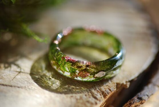 green moss fairy woodland ring