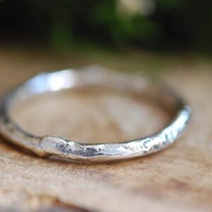 free form sterling silver ring