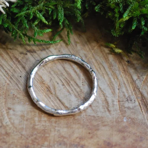 funky sterling silver ring