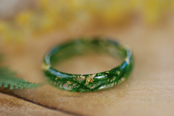 nature moss ring