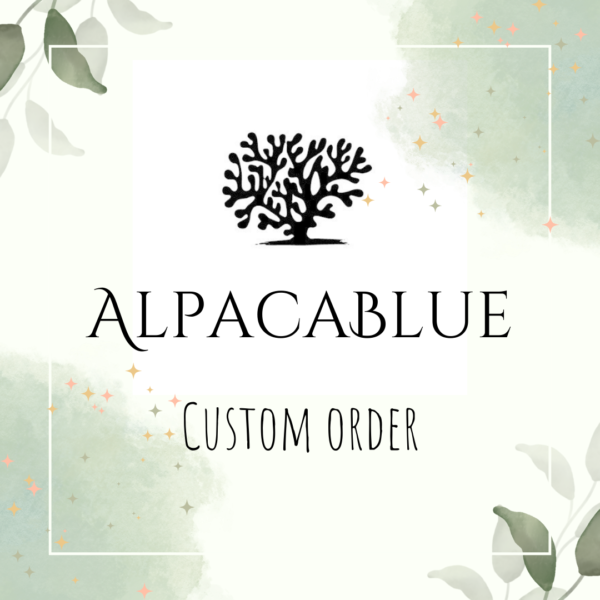 Custom Order For Martina
