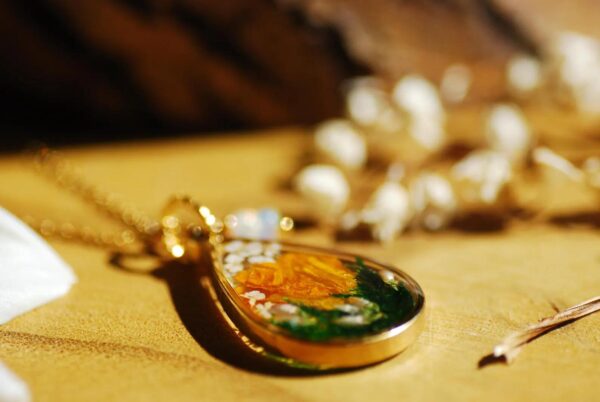 october birth month necklace