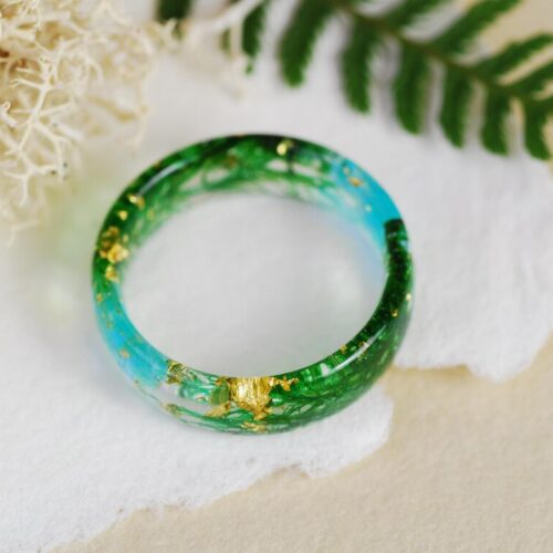 turquoise aurora ring