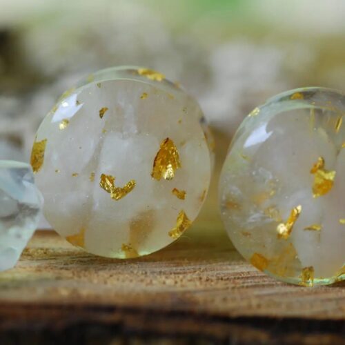 Rose Quartz Ear Gauges, Gemstone Wedding Plugs