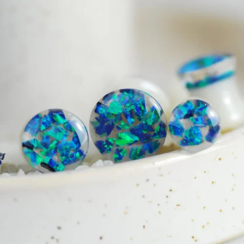 blue opal ear plugs