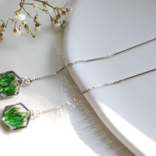 original gift earrings in resin