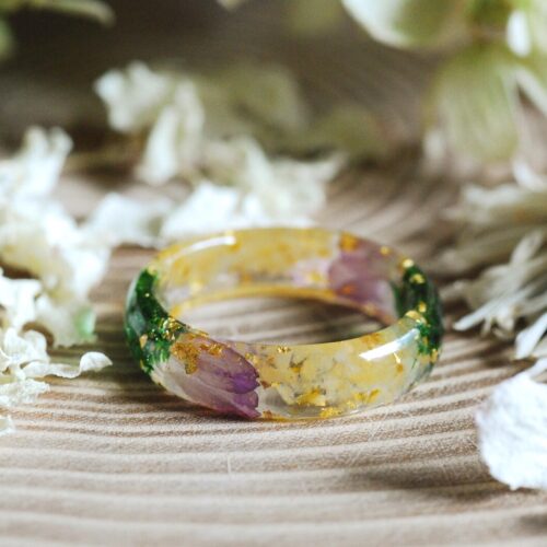 november birth flower ring