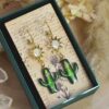 Gift boxed cactus earrings – Alpaca Blue jewelry